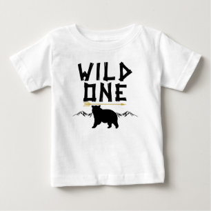 Vild 1:a födelsedagspilen 1:a födelsetalen t-shirt