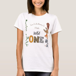Vild 1 babydusch Mamma till T-Shirt