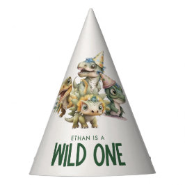 Vild 1 Cute Dinosaur första födelsedag