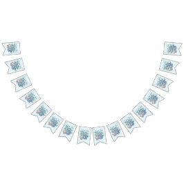 Vild 1: Födelsedag vattenfärg Vimplar