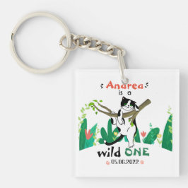 Vild 1 Greenery Safari Kattunge 1:a födelsedag