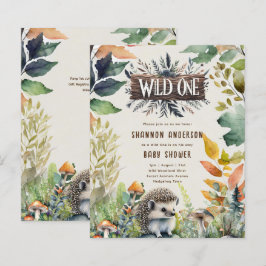 Vild 1 Hedgehog Baby Woodland Animals