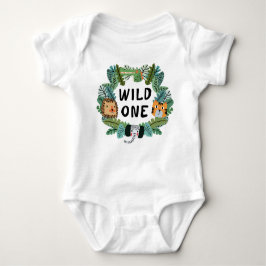 Vild 1 Jungle Safari Lejon Tiger Elephant Cute T Shirt