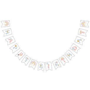 Vild 1 Mute Rainbow Girl's 1st Birthday Party Vimplar