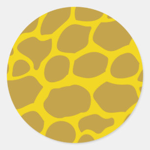 Vild 1 Safari 1:a födelsedag Party Barn Runt Klistermärke