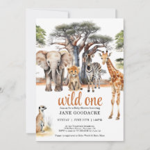 Vild 1 Safari Animals babyskor