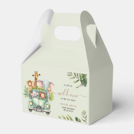 Vild 1 Safari Animals Boy Shower Presentaskar