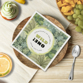 Vild 1 Safari Birthday Pappersservett