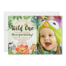Vild 1, Safari First Birthday, Foto