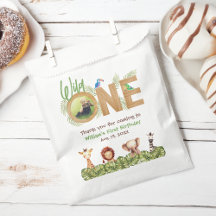 Vild 1 Safari förstaårsdag Fototrädsdjur