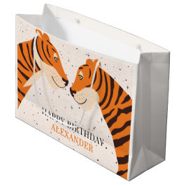 Vild 1 Safari Tiger Grattis på födelsedagen