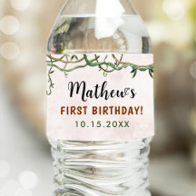 Vild 1 Tropical Safari Första födelsedag