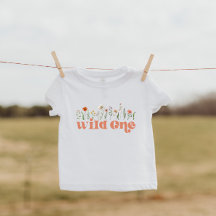 Vild 1 Wildblomma Småbarn T-Shirt