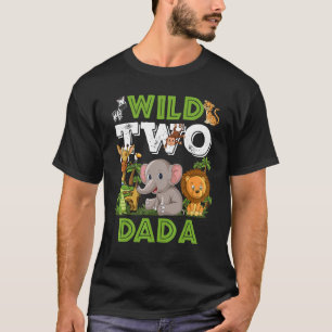 Vild 2 Dada Zoo Birthday Safari Jungle Animals T Shirt