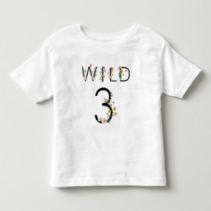 Vild 3 Vildblommor T Shirt