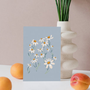 Vild Aesthetic Chamomile Chamomile Delicate Flower Vykort