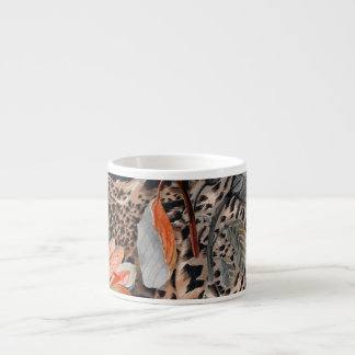 Vild African Animal Skin Mönster Espressomugg