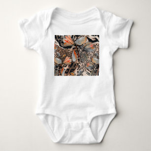 Vild African Animal Skin Mönster T Shirt