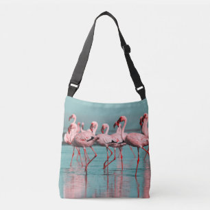 Vild African flamingos Axelväska