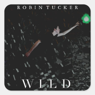 VILD Album Sticker Fyrkantigt Klistermärke