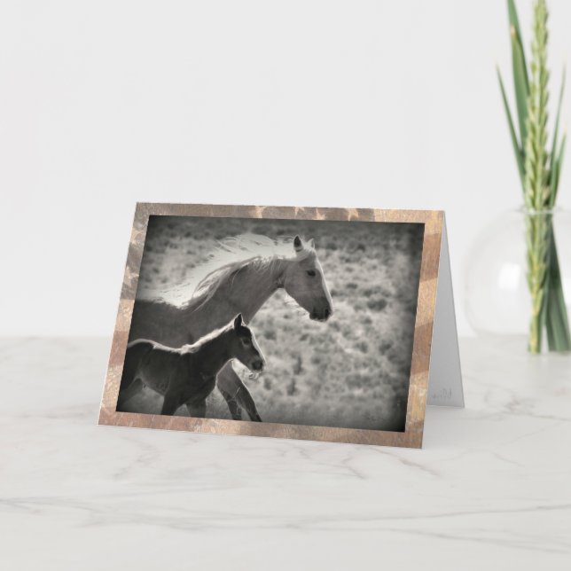 "Vild Angel"-gratulationskort Kort (Framsida)