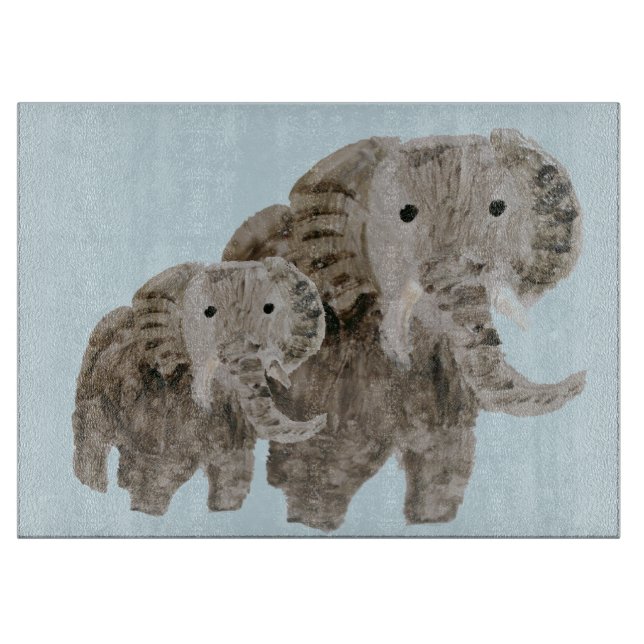 Vild Animal Elephant Art (Framsidan)