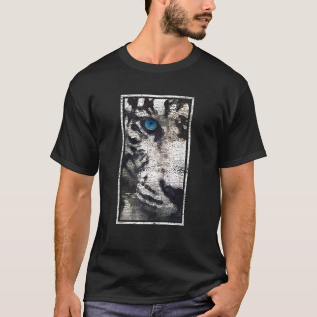 Vild Animal Lover Big Cat Jungle Tiger T Shirt (Framsida)