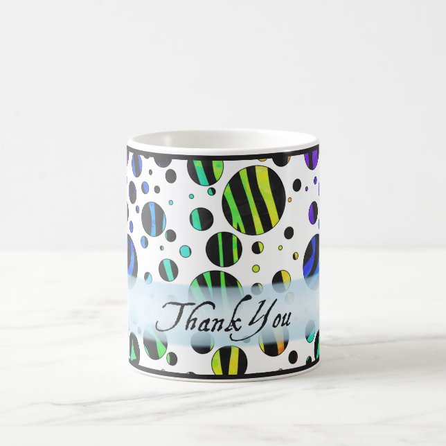Vild Animal Zebra Tack Kaffemugg (Center)