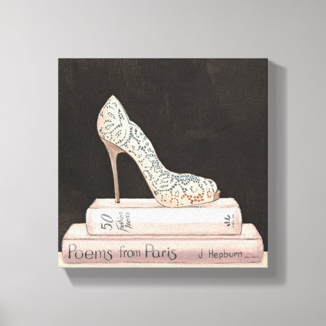 Vild Apple | Elegant High Heel Mode Canvastryck (Framsida)