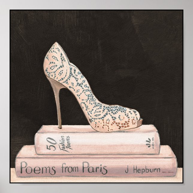 Vild Apple | Elegant High Heel Mode Poster (Framsidan)