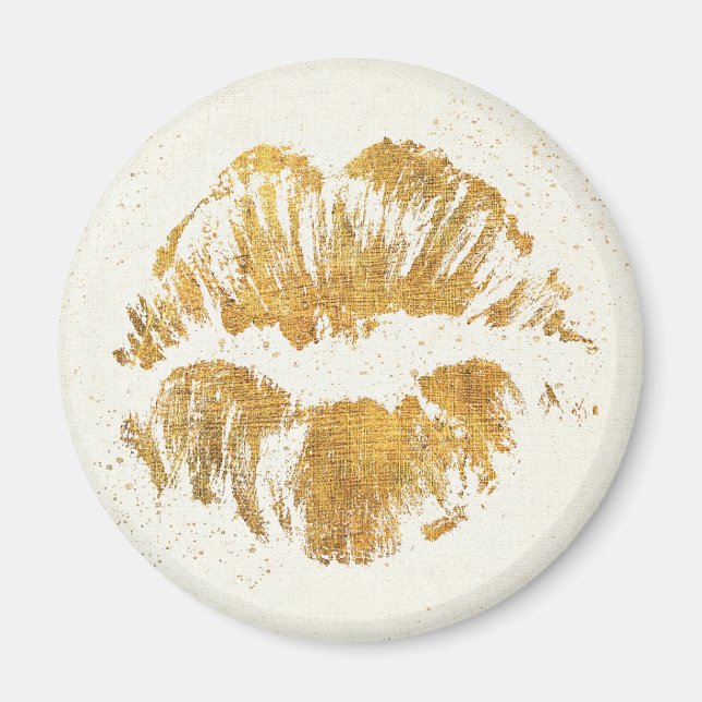Vild Apple | Elegant Snyggt Kiss Magnet (Framsidan)