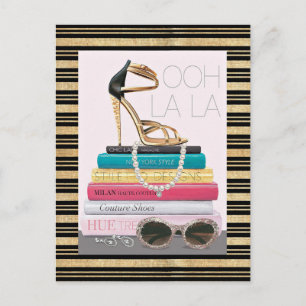 Vild Apple Oj La - Glamous Stiletto Vykort