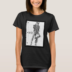 Vild Apple Posh   - edgy vintage skissar Tee