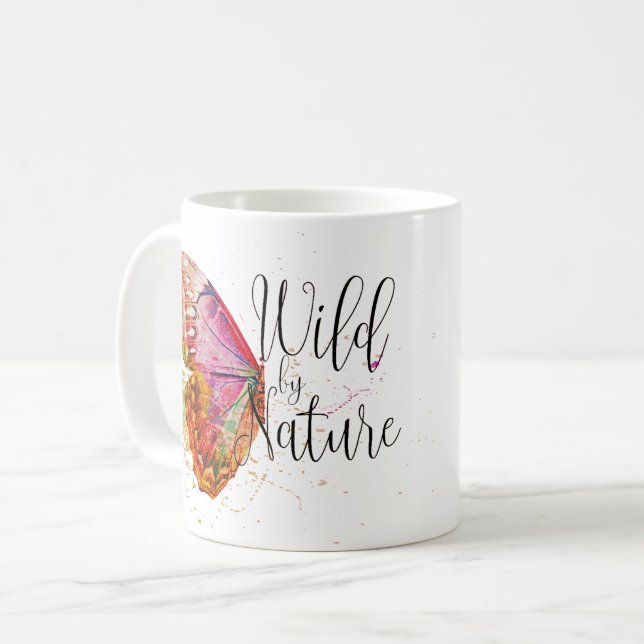 Vild av naturen kaffemugg (Framsida vänster)