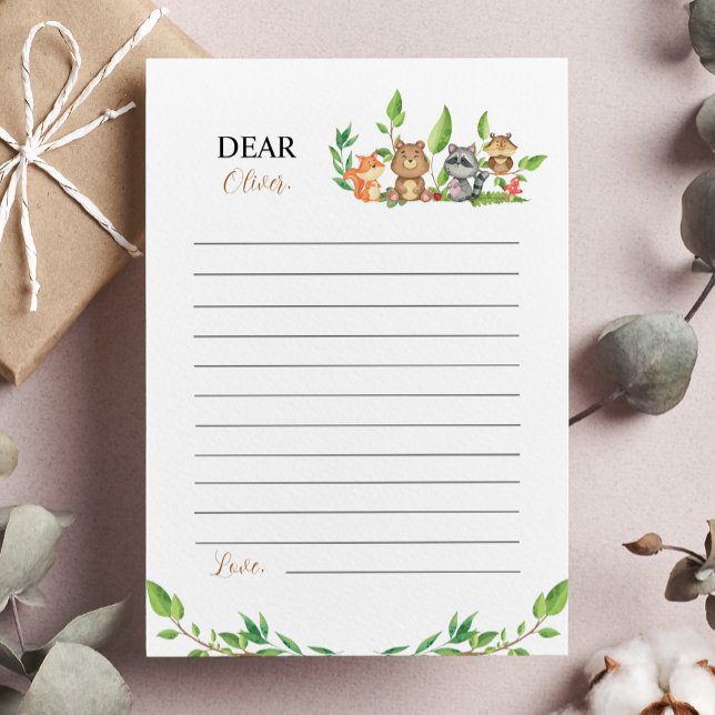 Vild av träslag - en anteckningstidskort tack kort (Skapare uppladdad)