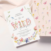 Vild av vilda blommor och offentlig födelsedag