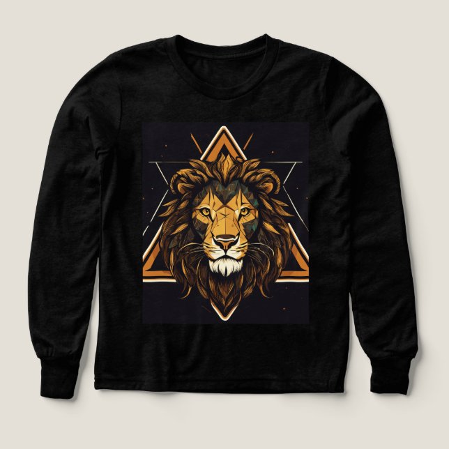 Vild Äventyr Lejon Tee för barn (Design framsida)