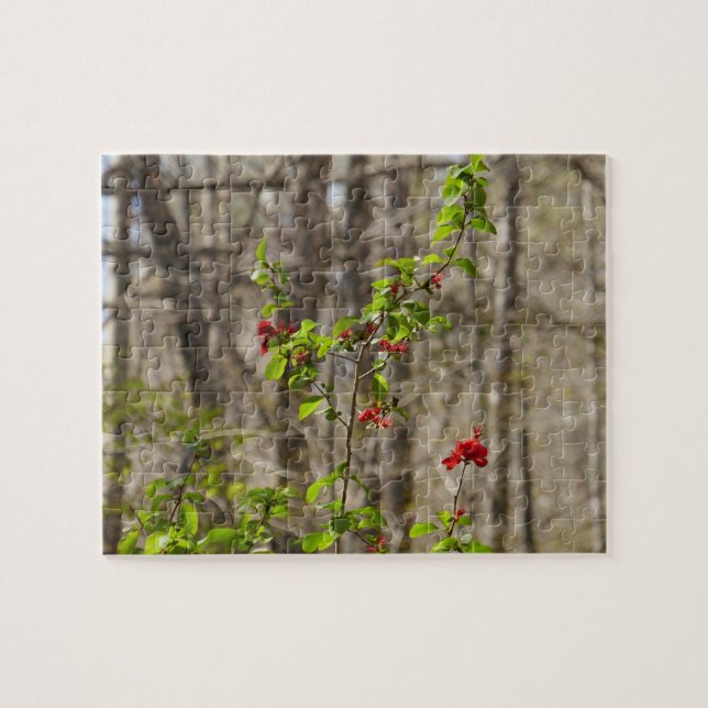 Vild Azaleabusk i Smoky Mountains Pussel (Horisontell)