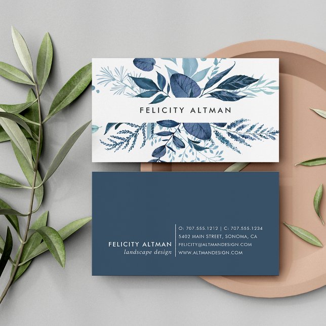 Vild Azure | Botaniskt Visitkort (Skapare uppladdad)