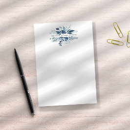 Vild Azure Personlig Post-it Block