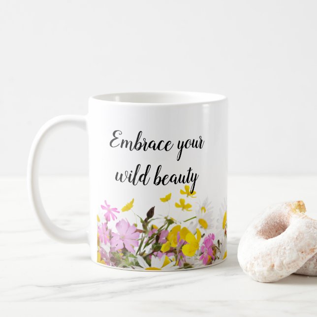 Vild Beauty Blommigt Mugg (Med munk)