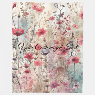 Vild Beauty Woven: Fashioned by Wildblommor Fleecefilt