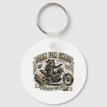 Vild Biker Raccoon Rebell Äventyr