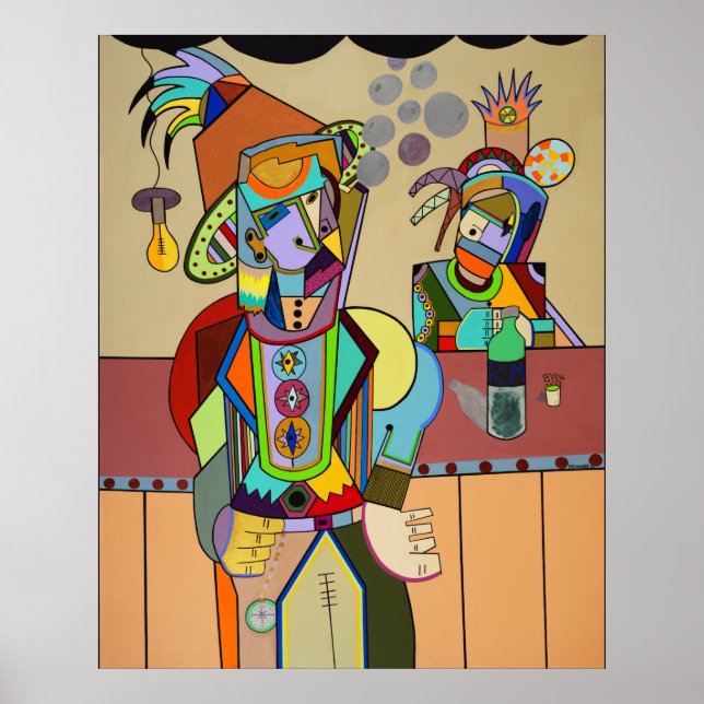 "Vild Bill" av Ruchell Alexander Poster (Framsidan)