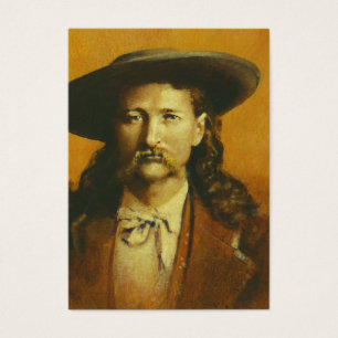 Vild Bill Hickok ACEO-Affärskort Visitkort