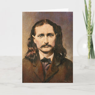 Vild Bill Hickok Hälsning Card Kort