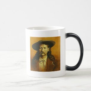 Vild Bill Hickok-illustration Magisk Mugg