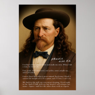 Vild Bill Hickok - Mannen bakom legend Poster