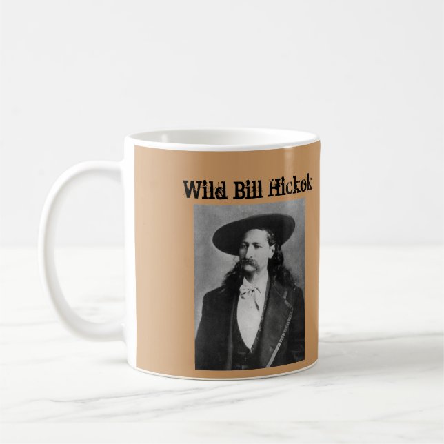 Vild Bill Hickok Mugg/Vild Bill Hickok Becher Kaffemugg (Vänster)