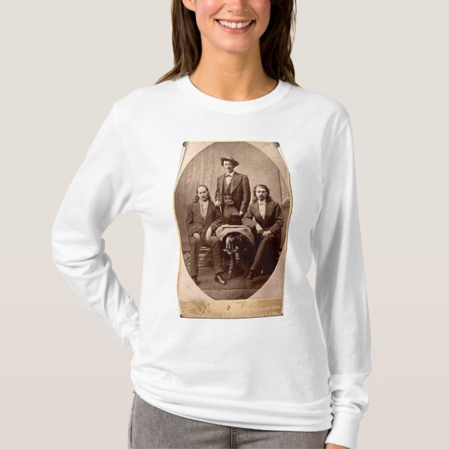 Vild Bill Hickok - Texas Jack - Buffalo Bill Tee (Framsida)